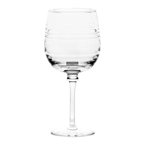 Juliska Bilbao Glass Wine Glass