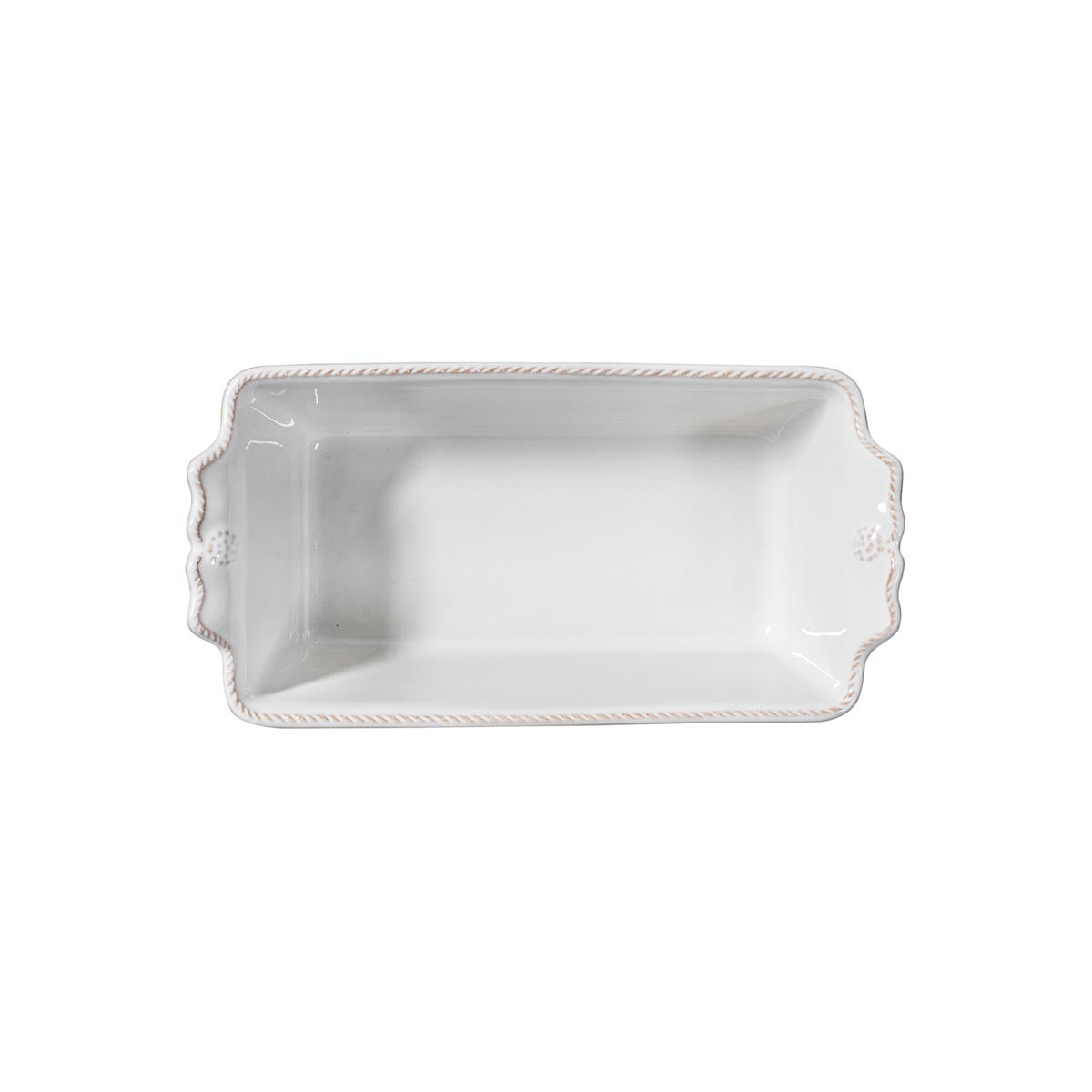 Juliska Berry & Thread Loaf Pan - Whitewash