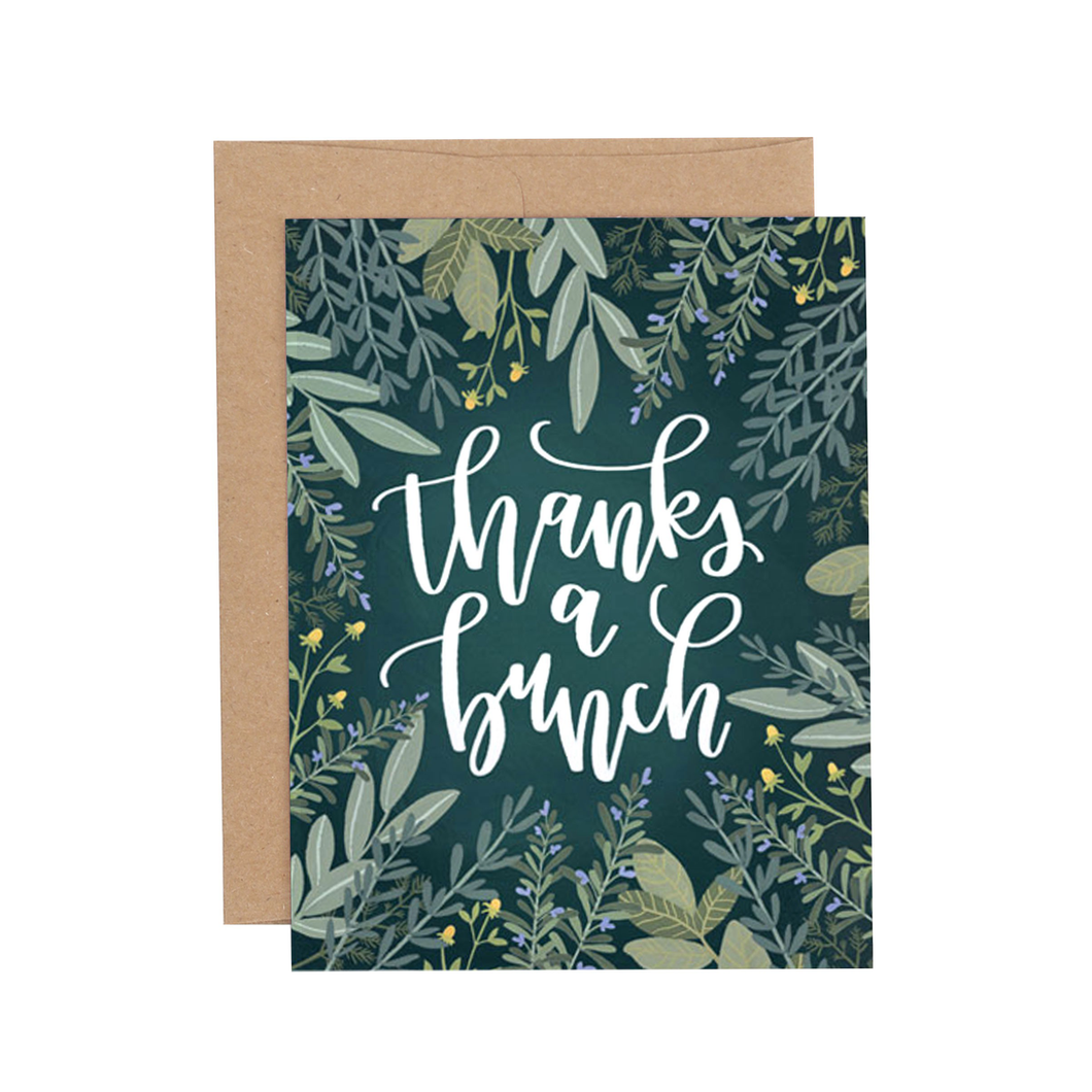 Herb Thank You Card
