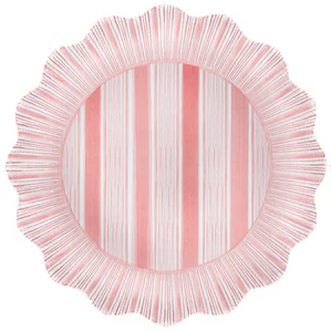 Juliska Cabana Stripe Melamine Dinner Plate Assorted Set/4 - Multi main image 0