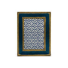 Load image into Gallery viewer, Cavallini Classico Blue Florentine Frame, 4x6
