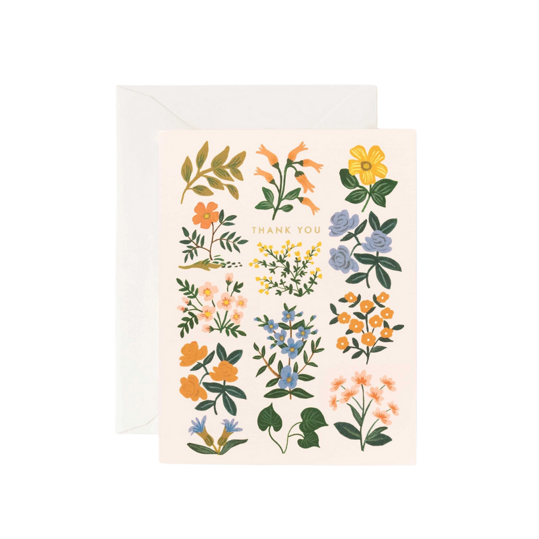 Rifle Paper Co Wildwood Thank You Card