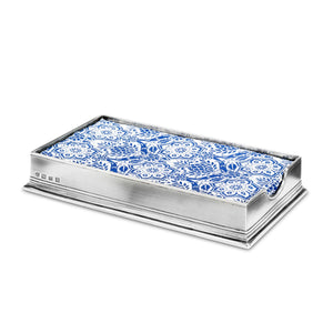 Match Pewter Dinner Napkin / Guest Towel Box