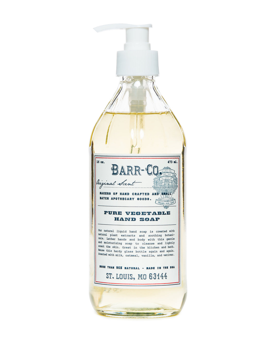Barr Co. Original Scent Liquid Hand Soap