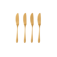 Load image into Gallery viewer, Alba Gold Cheese Spreader Set
