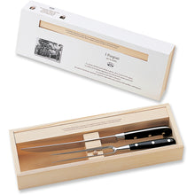 Load image into Gallery viewer, Berti Carving Set in Black
