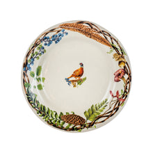 Load image into Gallery viewer, juliska forest walk cafe au lait plate pheasant
