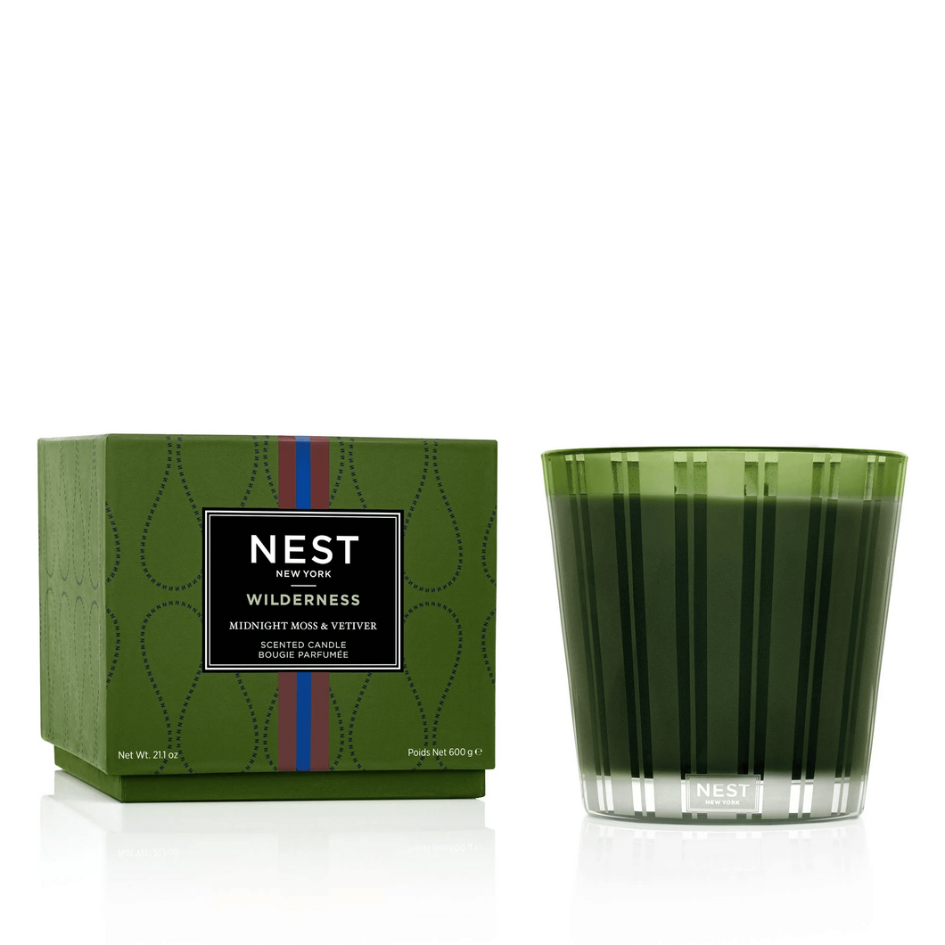 Nest Midnight Moss & Vetiver 3-Wick Candle