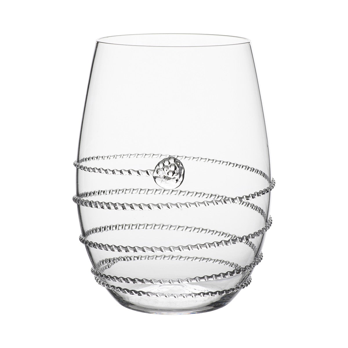 Amalia Clear Acrylic Wine Glass