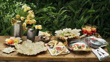 Load image into Gallery viewer, michael aram tulip items spread on table with charcuterie and bouquets 

