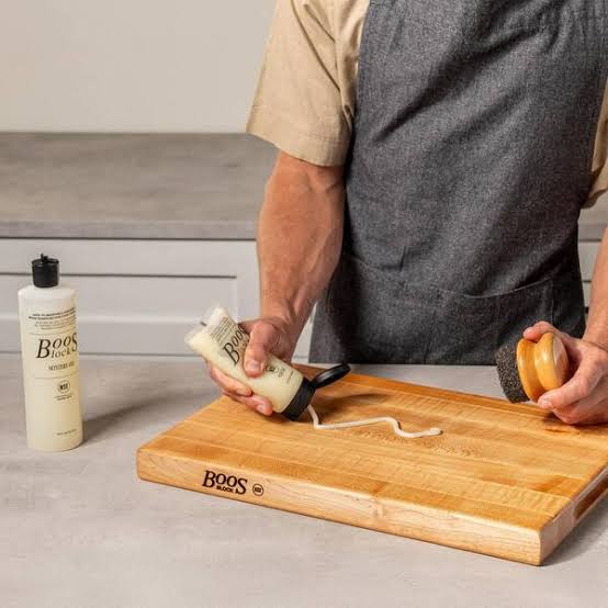 Caring for your Boos Block Cutting Board