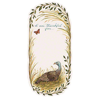 Thankful Turkey Table Cards Set/12