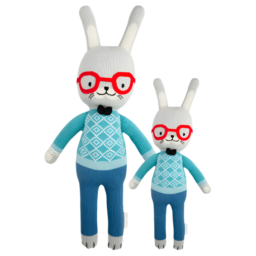 cuddle and kind benedict the bunny knit doll