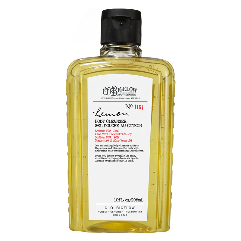 Bottle of C.O. Bigelow Lemon Body Cleanser 