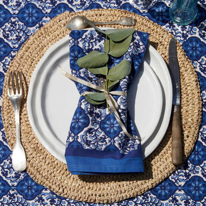 Azulejo Blue Napkin Set/6