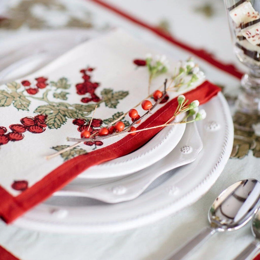 Gooseberry Red & Green Napkin Set/6