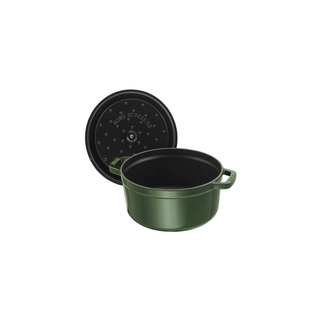 Staub 5.5QT Round Dutch Oven in Basil