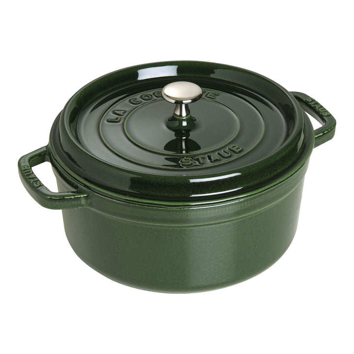 Staub 5.5QT Round Dutch Oven in Basil