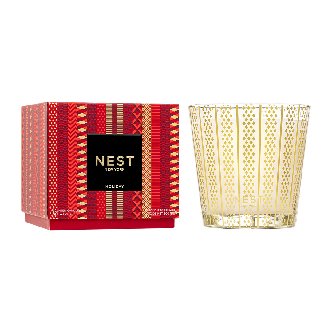 Nest Holiday 3-Wick Candle