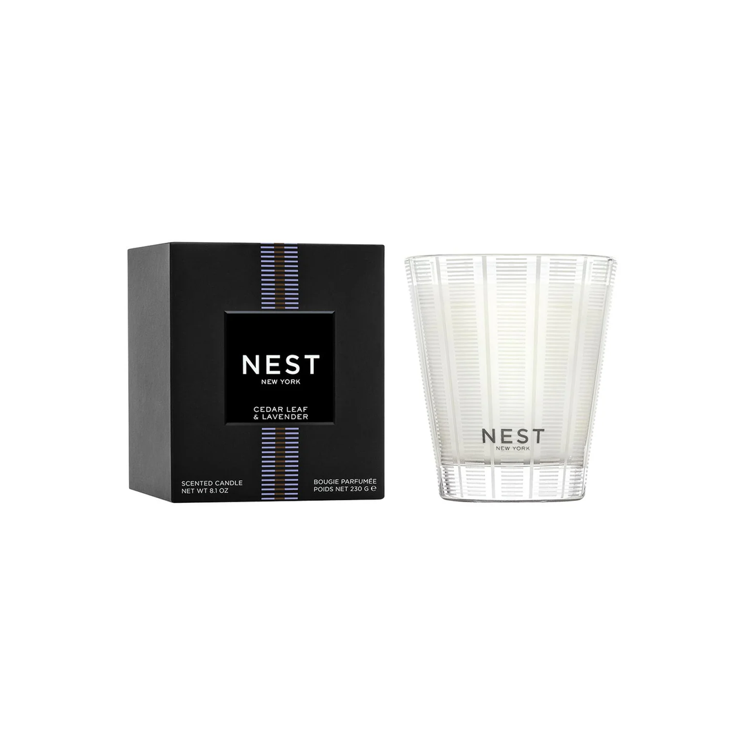 NEST New York candle and packaging 