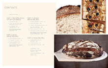 Load image into Gallery viewer, Flour Water Salt Yeast The Fundamentals of Artisan Bread and Pizza by Ken Forkish table of contents

