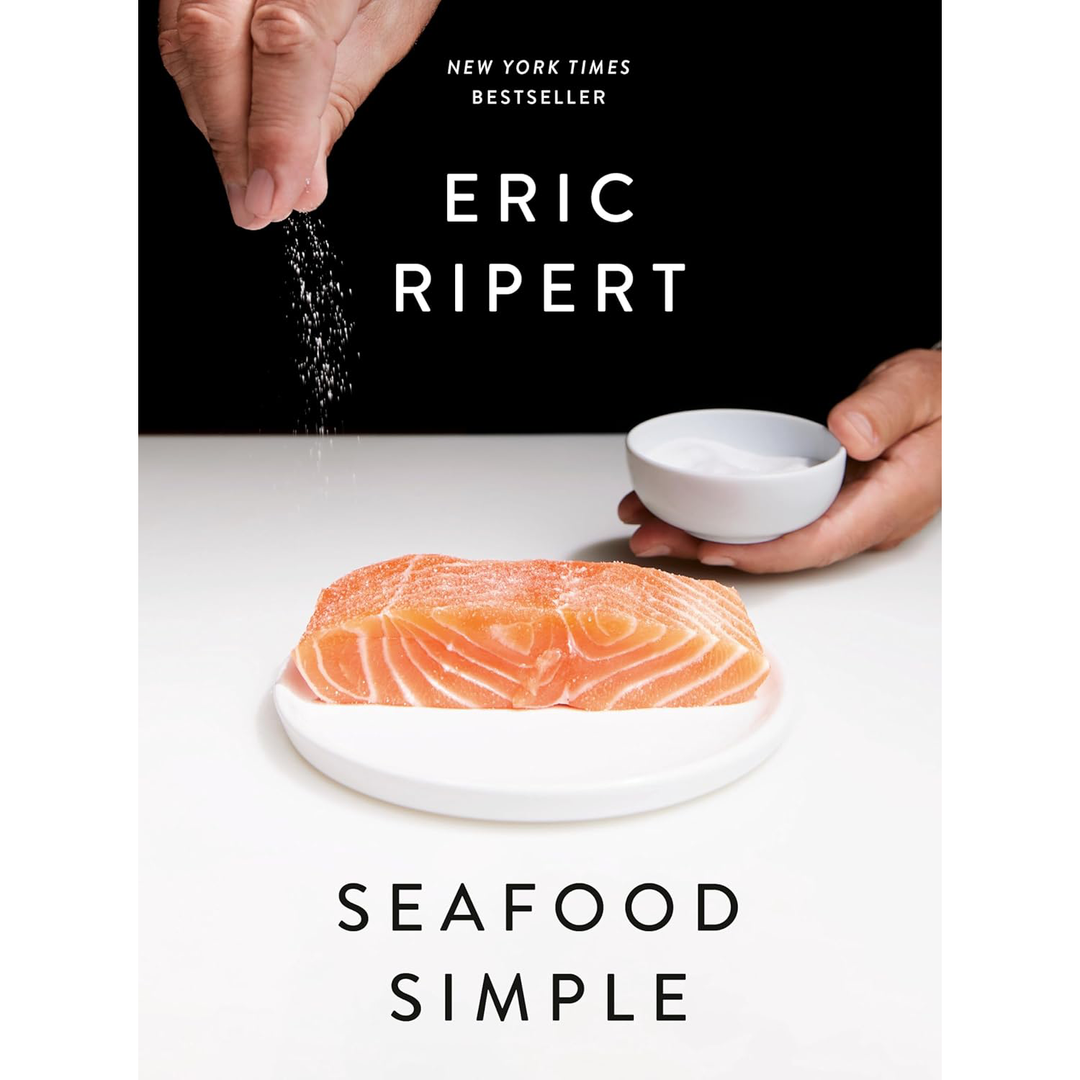 A cookbook cover for "seafood Simple"