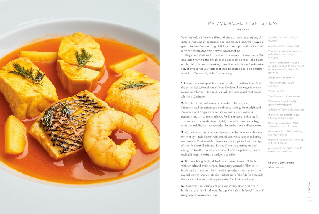 A recipe preview for Provencal fish stew