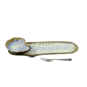 Ae Ceramics Razor Clam Series Large Plate