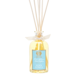 Antica Farmacista Elderflower Reed Diffuser with ribbon and reeds