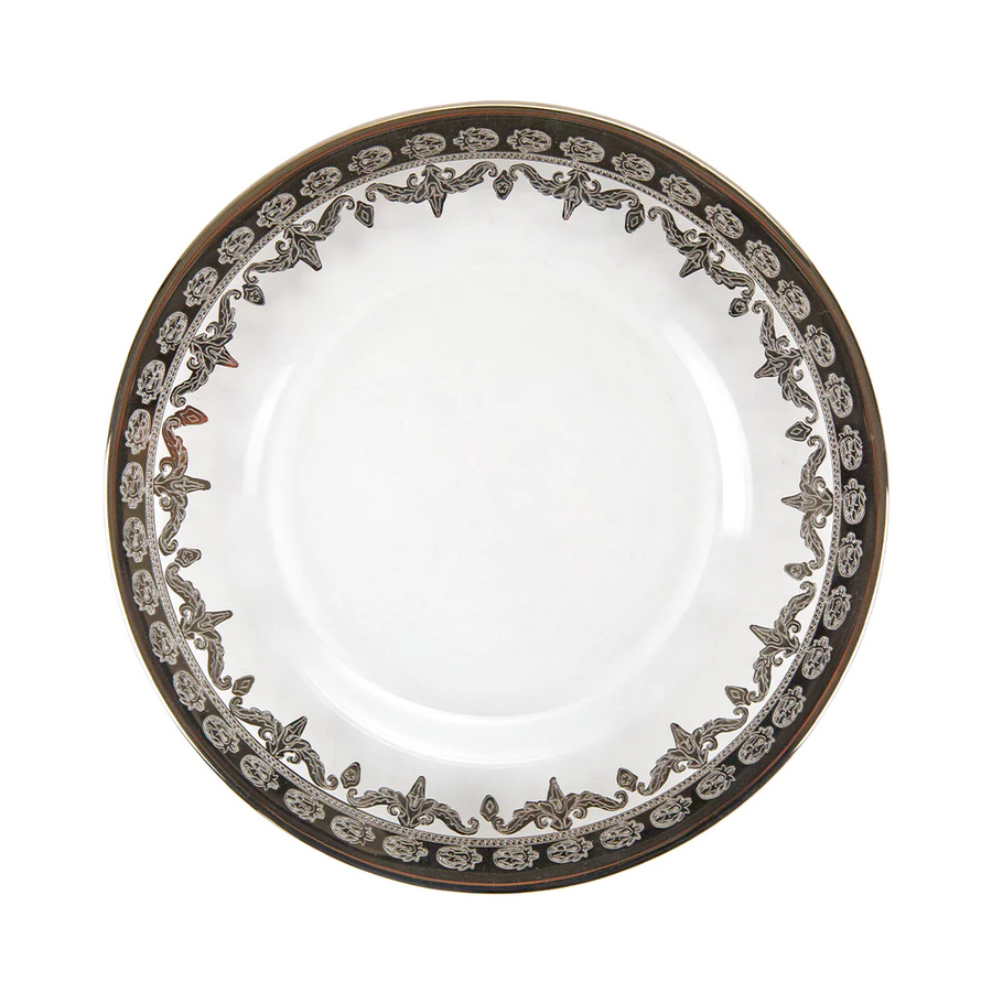  Arte Italica Vetro Platinum Dinner Plate