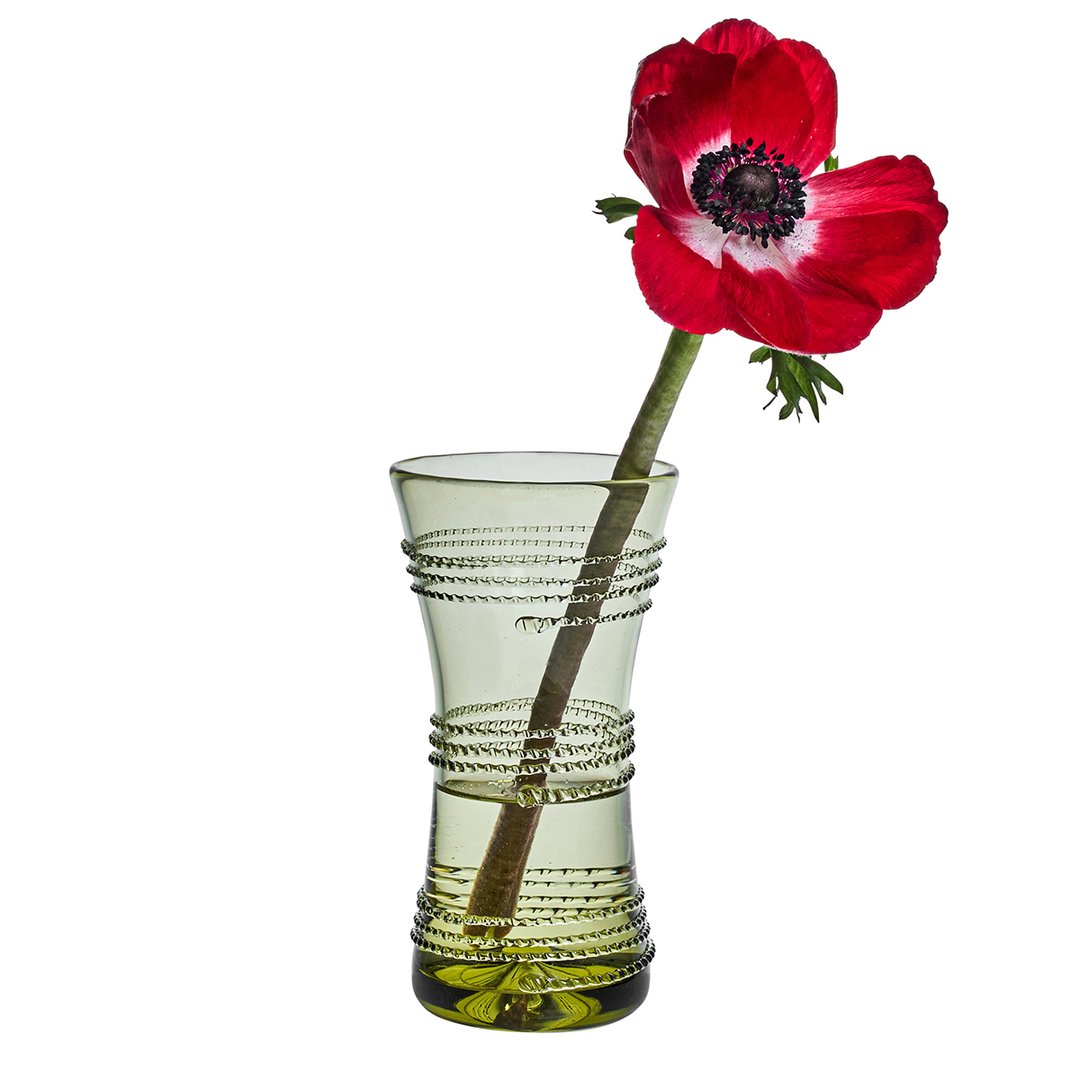 Juliska Ella Corset Vase 6" Green