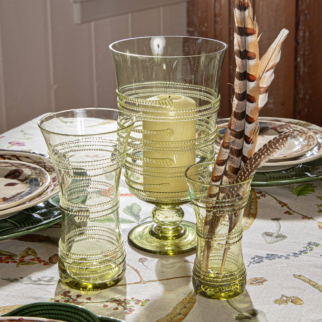 Juliska Ella Corset Vase 6" Green