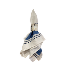 Load image into Gallery viewer, Bertozzi RIGATO BELL Blue Napkin
