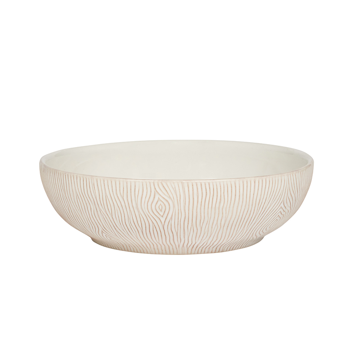 Juliska Blenheim Oak Whitewash Coupe Bowl