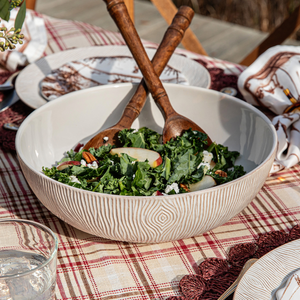 Juliska Blenheim Oak Whitewash Serving Bowl, 12"