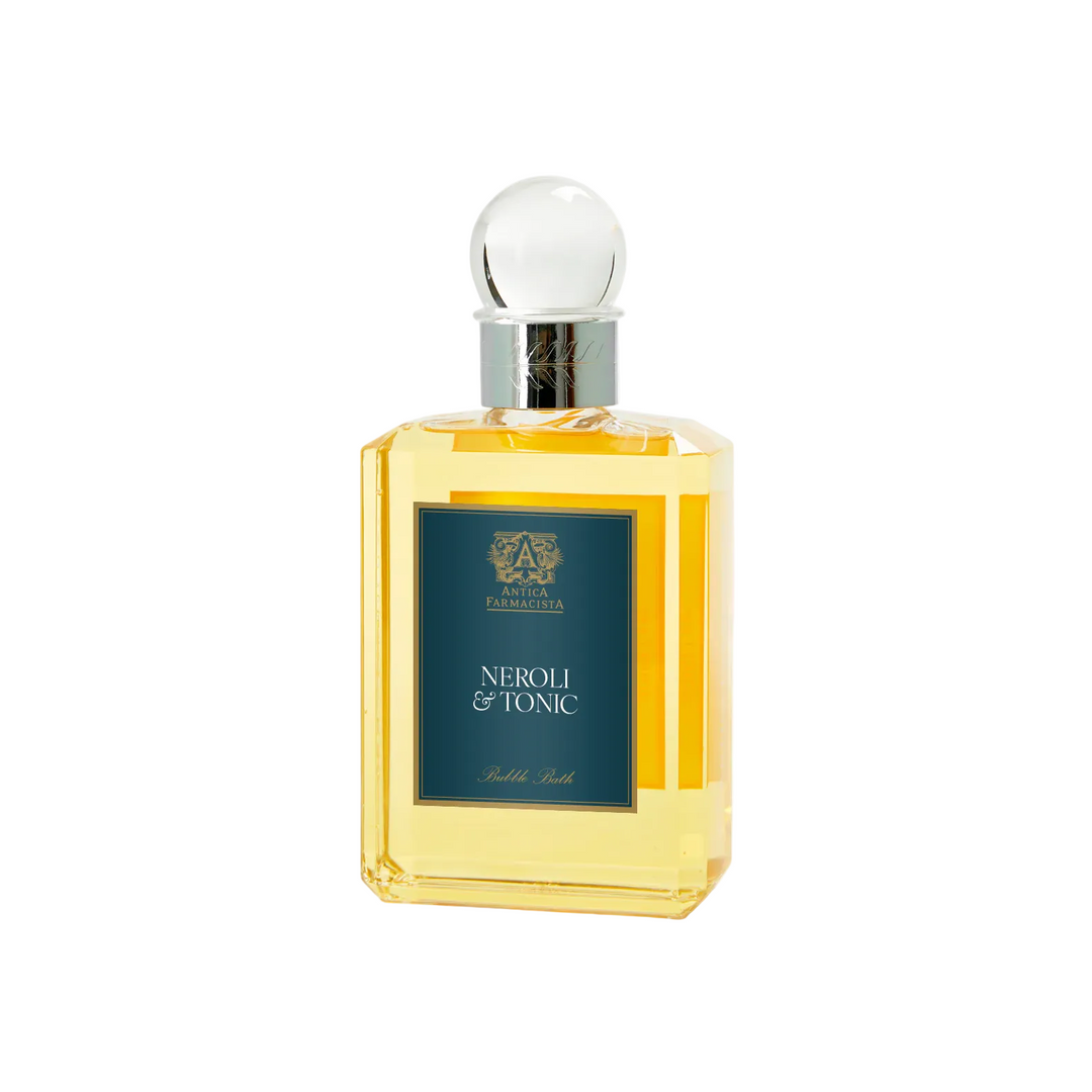 Perfume bottle labeled 'Antica Farmacista Neroli & Tonic' 