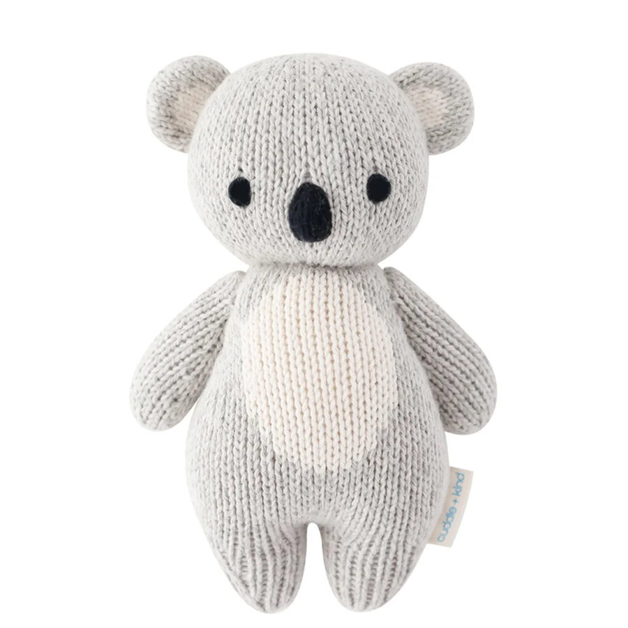 Knitted koala toy