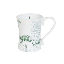 Load image into Gallery viewer, Juliska Country Estate Winter Frolic Evergreen Mug
