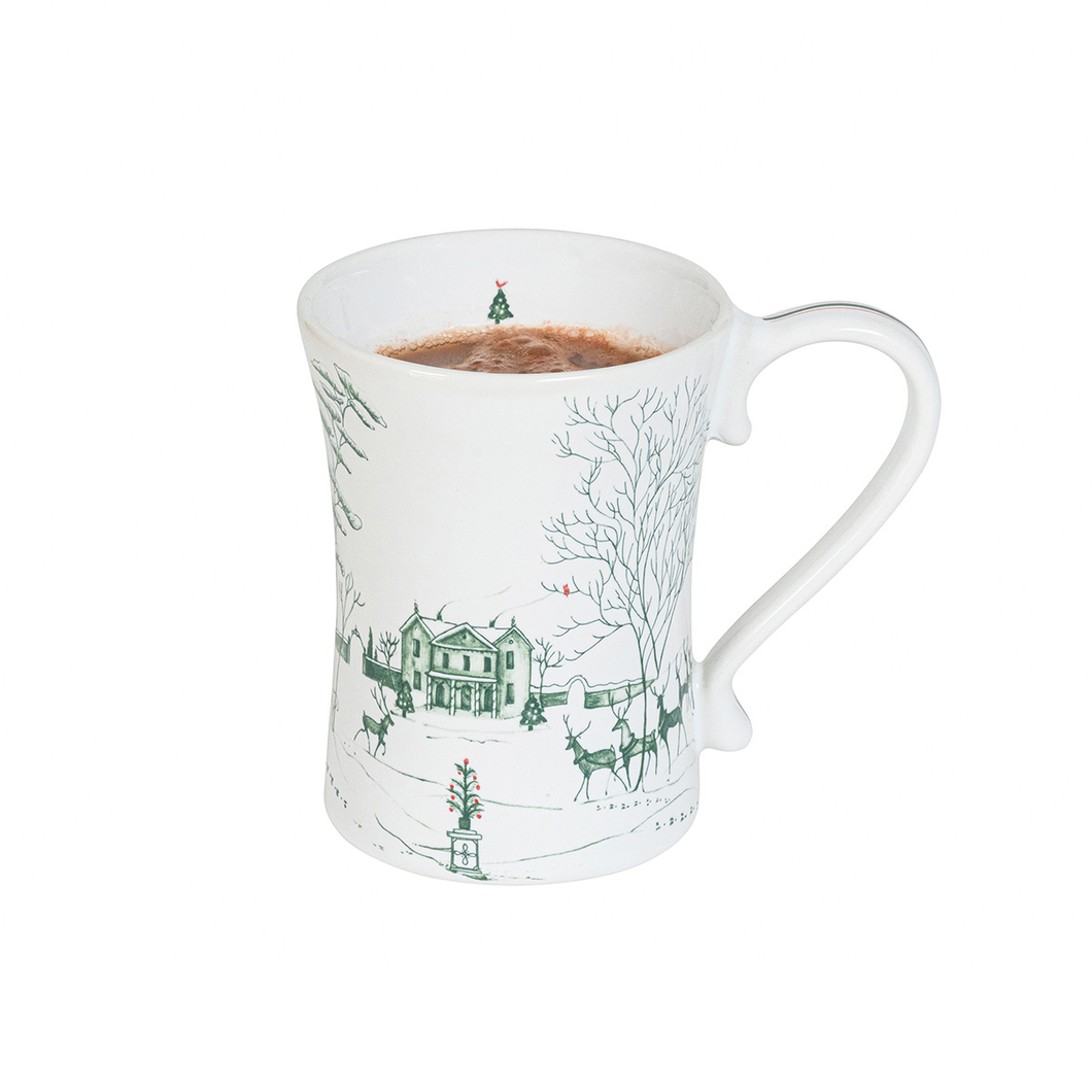 Juliska Country Estate Winter Frolic Evergreen Mug