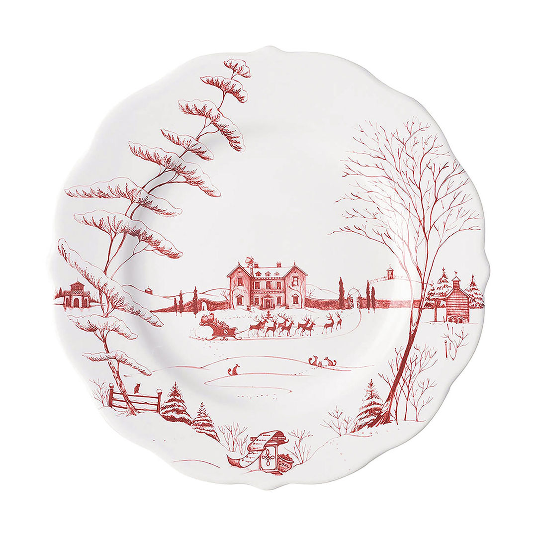 Juliska Country Winter Frolic Ruby 4 Piece Place Setting