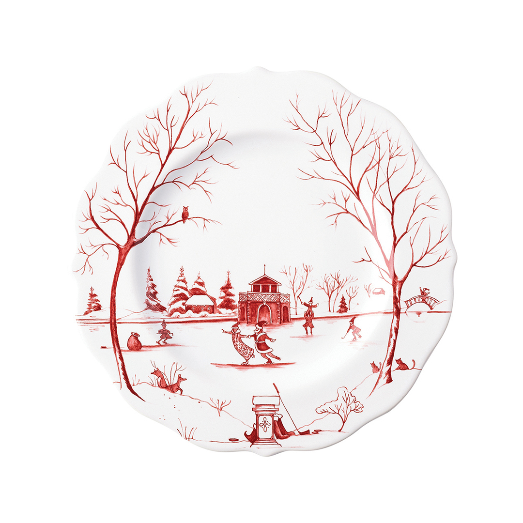 Juliska Country Winter Frolic Ruby 4 Piece Place Setting