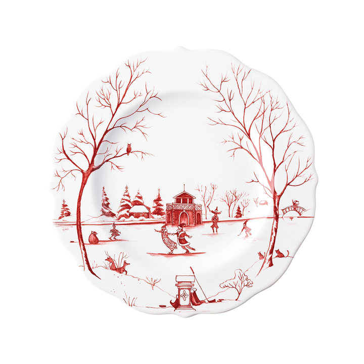 Juliska Country Winter Frolic Ruby 4 Piece Place Setting