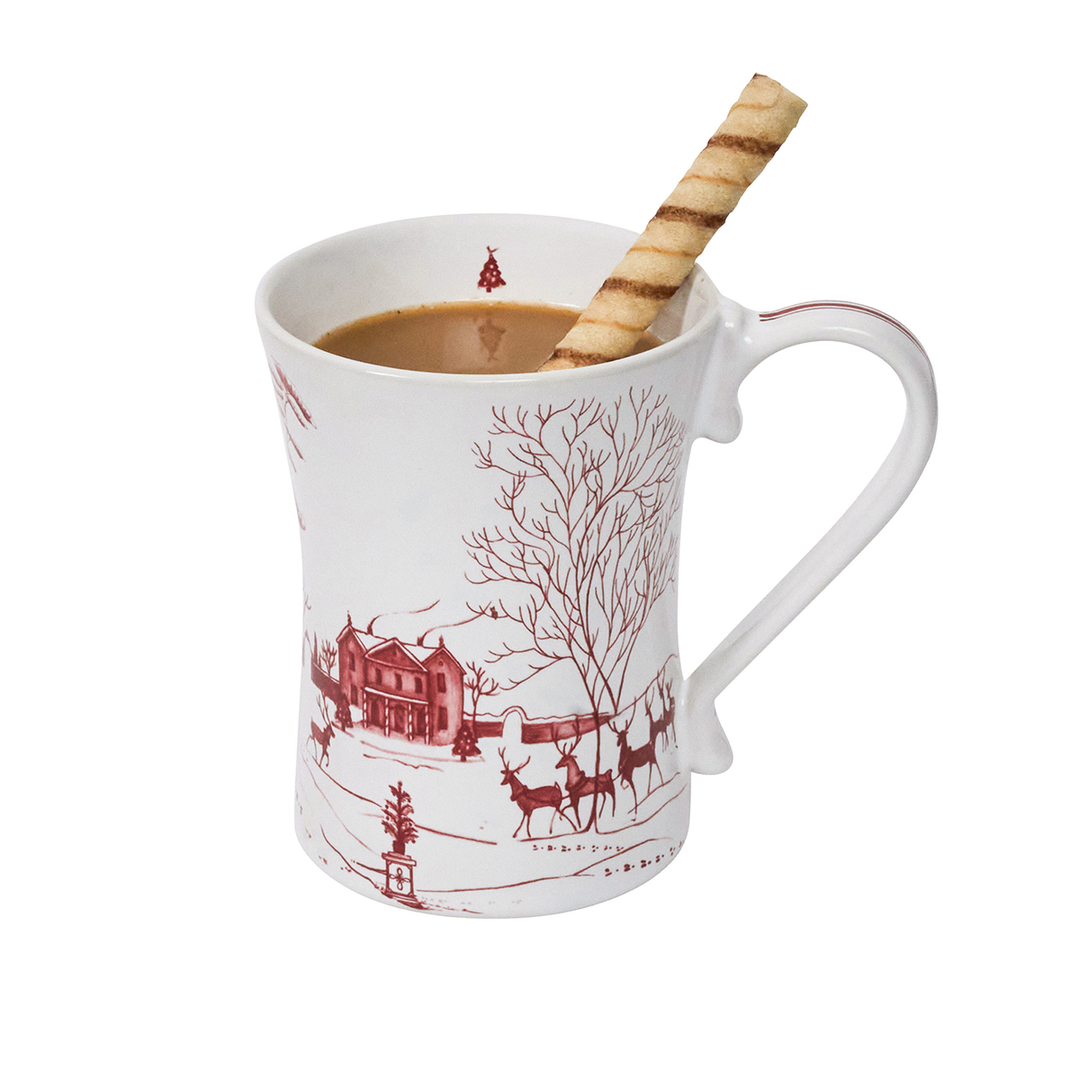 Juliska Country Estate Winter Frolic Ruby Mug