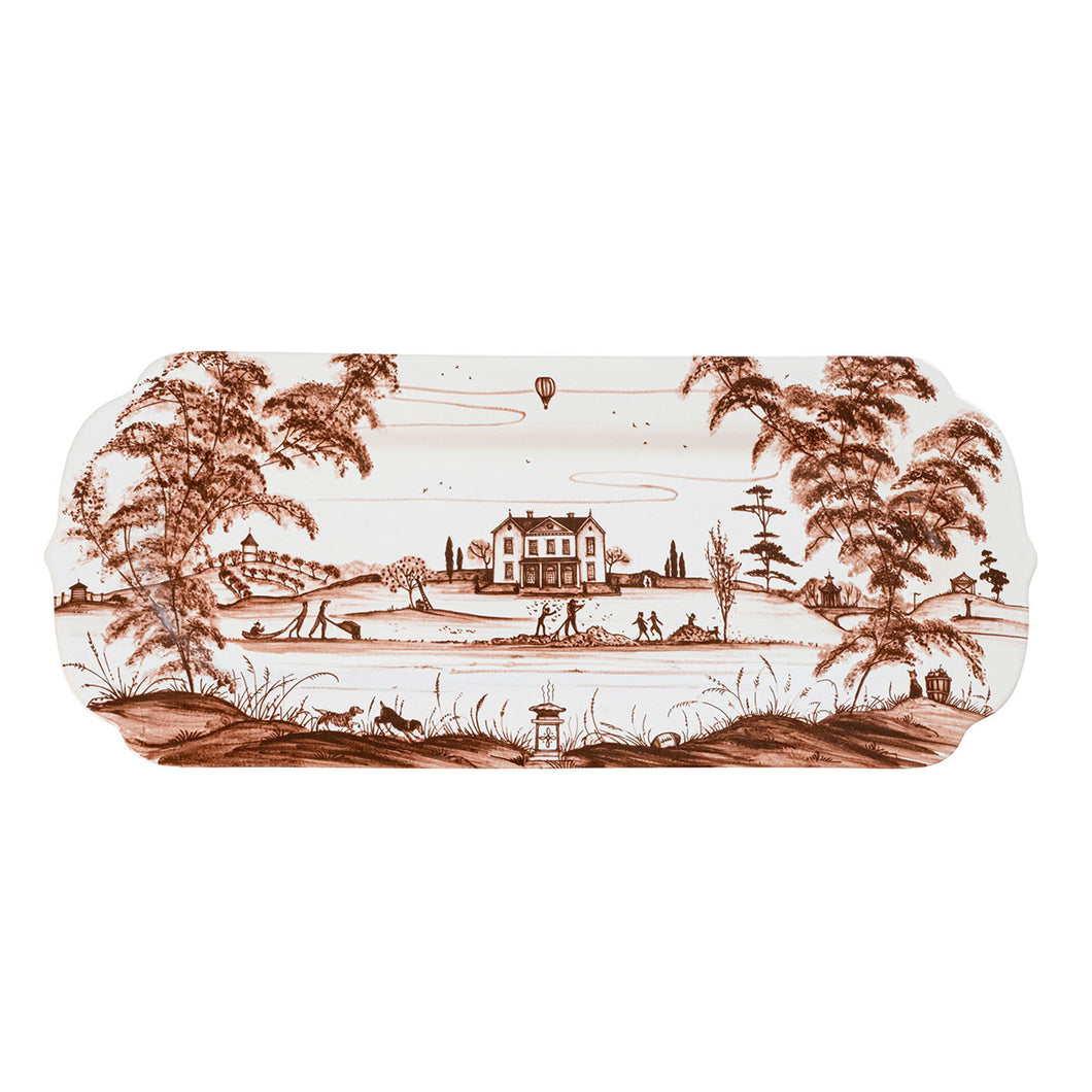 Juliska Country Estate Harvest Sepia Hostess Tray