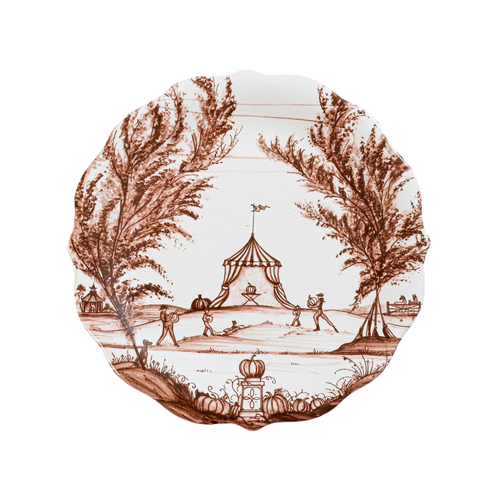 Juliska Country Estate Harvest Sepia Assorted Party Plates