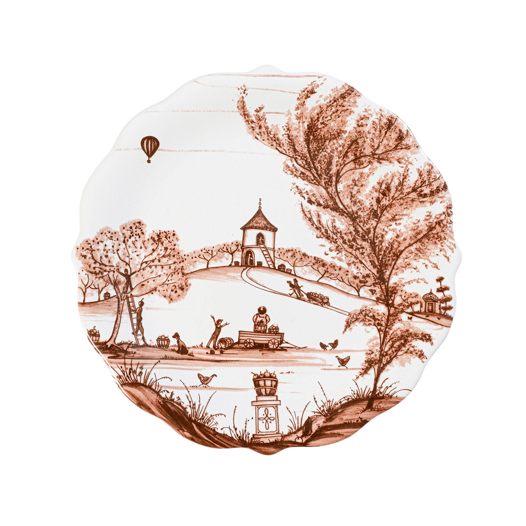 Juliska Country Estate Harvest Sepia Assorted Party Plates