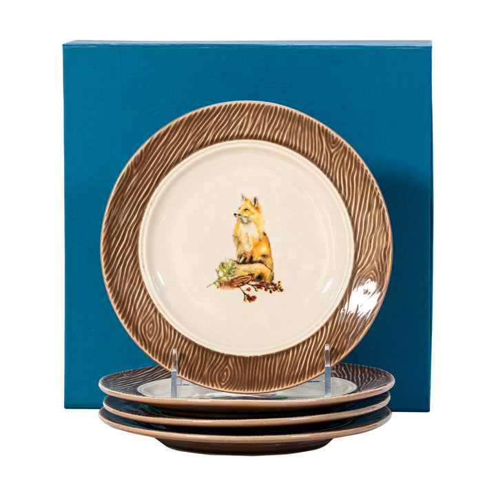 Juliska Forest Walk Assorted Cocktail Plate Set