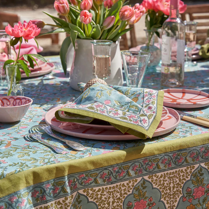 Giverny Multicolor Tablecloth