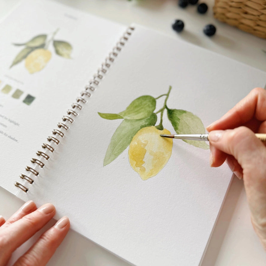 Fruit Watercolor Book