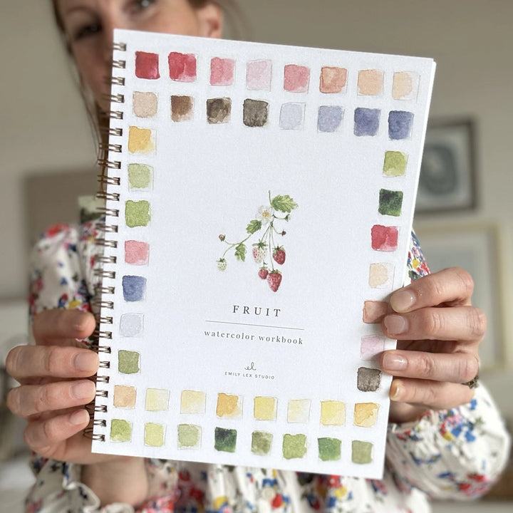 Fruit Watercolor Book